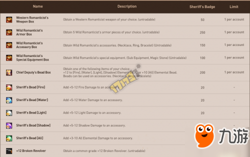 DNF狂野的西部警长称号属性一览 警长珠宝礼盒介绍