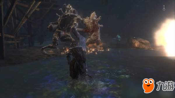 《血源》“新”BOSS登场？玩家扒出神秘火焰亡灵巨人