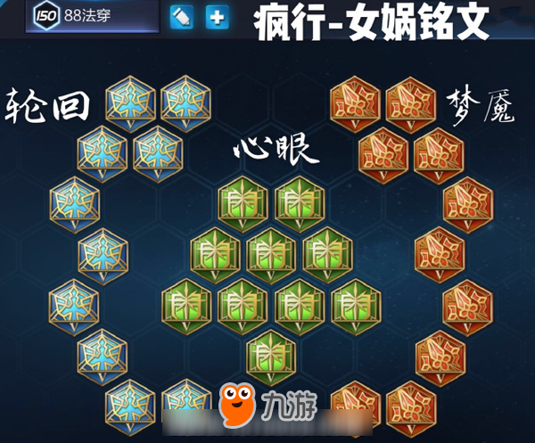 王者荣耀各大主播女娲出装铭文都在这，一套秒你没话说！