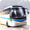 Modern Bus Station Tourist Offroad Uphill Drive 3D