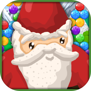 Bubble shooter - Christmas Puzzle with Santa Claus