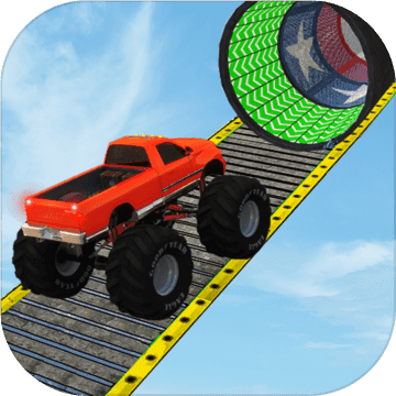 Monster Truck Stunt Race : Impossible Track Games