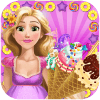 Long Hair Princess Ice Cream Maker-Cooking Game