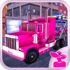 Pink Trailer Truck Driver Adventure 3Diphone版下载