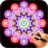 单机破解版游戏Learn To Draw Glow Rangoli