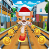 单机破解版游戏Subway Pet Talking Cat Run