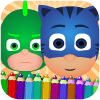 Masks Coloring Game