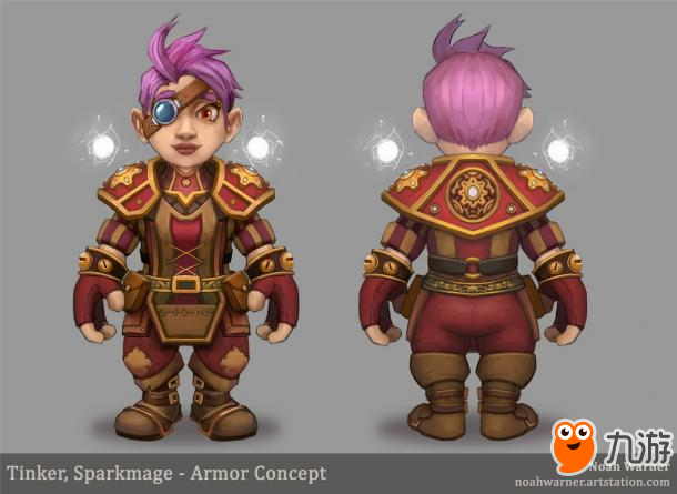 国外玩家设计《魔兽世界》新职业：扳手当武器的机械师