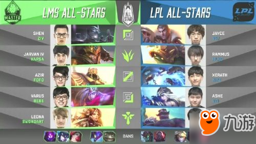 LOL2017全明星賽比賽回顧 LPL勝LMS扳平比分