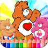 Coloring Mignon bear New