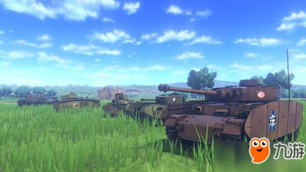 PS4《少女与战车》新情报 “丘陵地带”和迂回战术公开