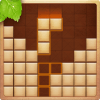 Wood puzzle block