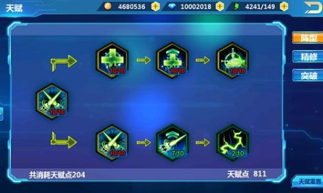 《天火大道》三大天赋系统打造完美阵容