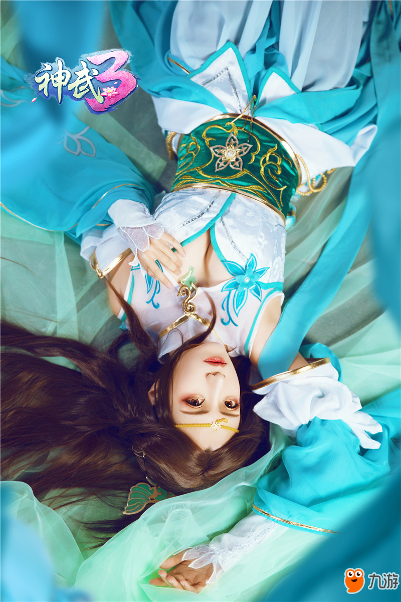 《神武3》凌霜月葉青峰唯美COS 共賞落櫻如夢(mèng)愛(ài)戀