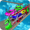 Car Carrier Truck on Impossible Tracks 3D