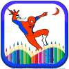 spider superheroes coloring pages game for kids