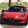 Car Parking Alfa Romeo 4C Spider Simulator