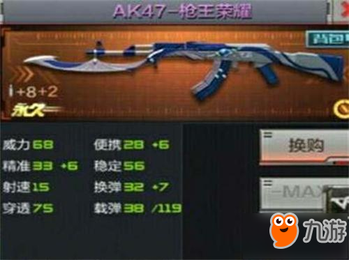 CF手游重拾榮光 AK47槍王榮耀槍械評(píng)測