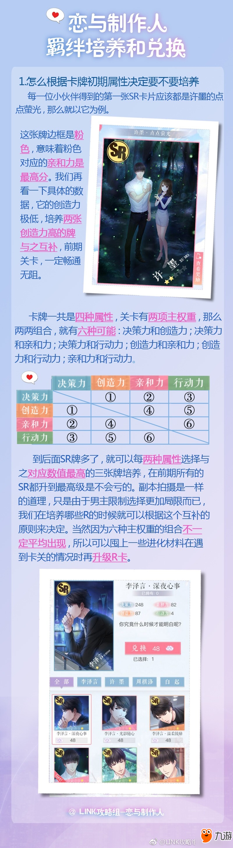 戀與制作人1-2章精英專家攻略 精英章節(jié)通關(guān)攻略