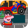 peppa bike pig adventure