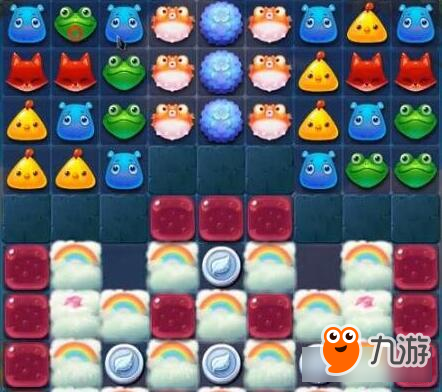 开心消消乐1192关 病毒宝石大杂烩简直一团乱