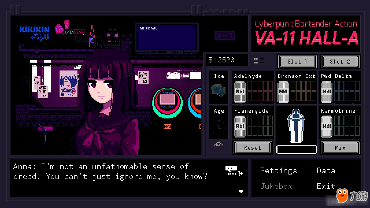 steam游戏推荐：《VA-11 Hall-A》在赛博朋克风的世界中体会人生百态