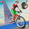 Impossible BMX Crazy Rider Stunt Racing Tracks 3D