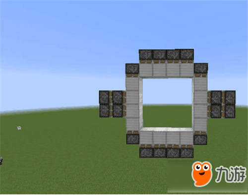 我的世界四乘四活塞門怎么做 四乘四活塞門制作教程