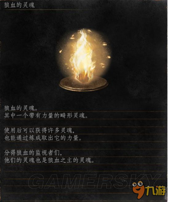 《黑暗之魂3》普通魂、王魂剧情图文介绍