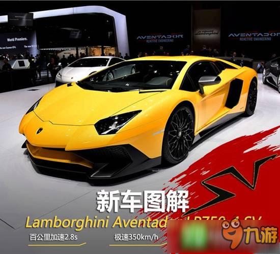 狂野飙车8S级车 兰博基尼Aventador SV