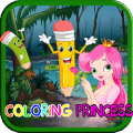 Coloring Princess belle game安全下载