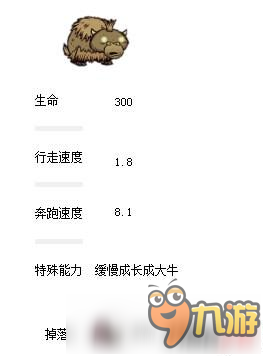 饑荒普通生物牦牛有什么用 饑荒普通生物圖鑒牦牛介紹