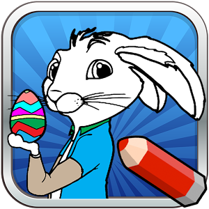 Easter Bunny Hop Coloring Game