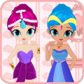 Shine princess Dress up game怎么下载