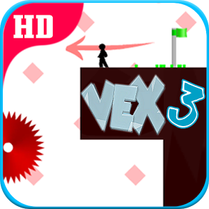 Vexman 3 run - stickman game