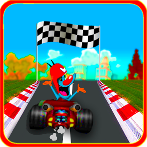 the oggy kart-pro game go