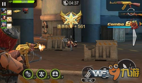 全民突击刺羚F2X+黄金AK47闯关测试