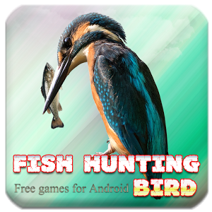 Fish hunting bird