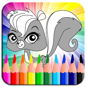 Coloring Book Little Pet Shop