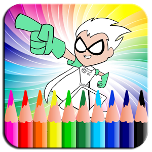 Coloring Book Titans Go