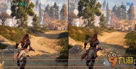 地平線：黎明時分PS4/PS4 Pro畫面對比分析