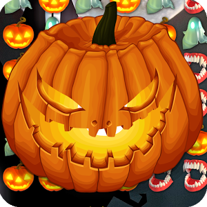 Halloween matching puzzle game