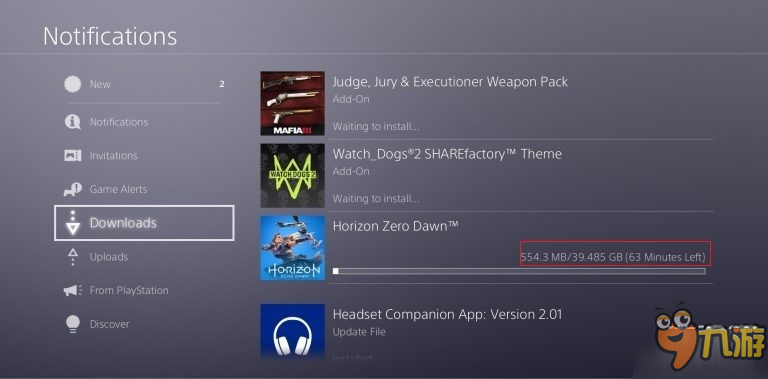《地平线：零之黎明》预载正式开启 游戏容量约为40GB