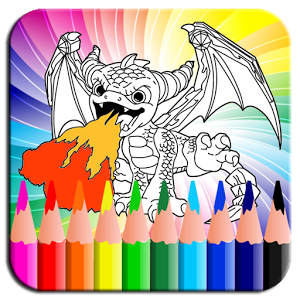 Coloring Book Skylannder