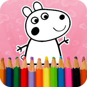 Pepy Pig Painting Coloring