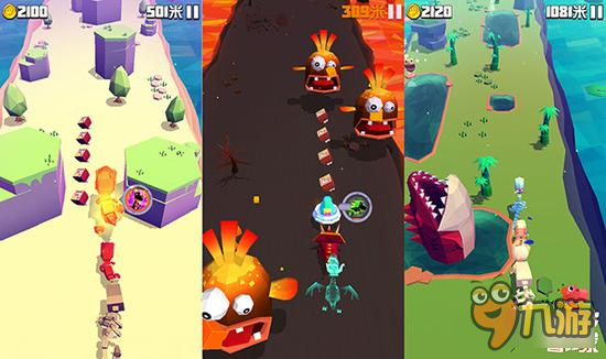 像素风跑酷手游《萌龙冒险家》来袭
