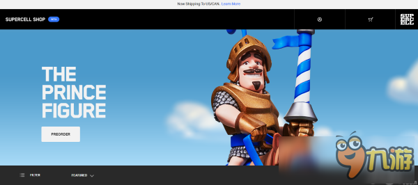 Supercell官方周边商店上线，目前只在美国和加拿大开放测试