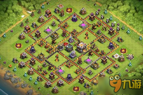 部落冲突阵型大神求婚成功 11本新阵分享纪念