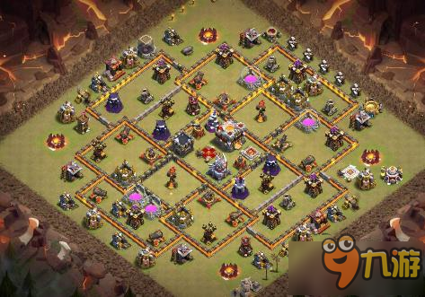 部落冲突阵型大神求婚成功 11本新阵分享纪念