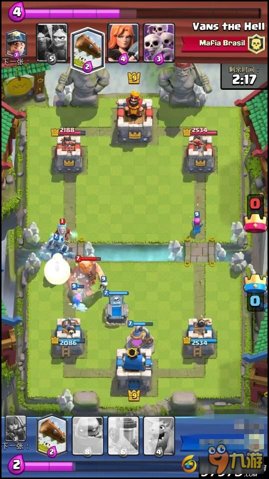 皇室战争亡灵VS重甲亡灵 谁是低费空战一哥